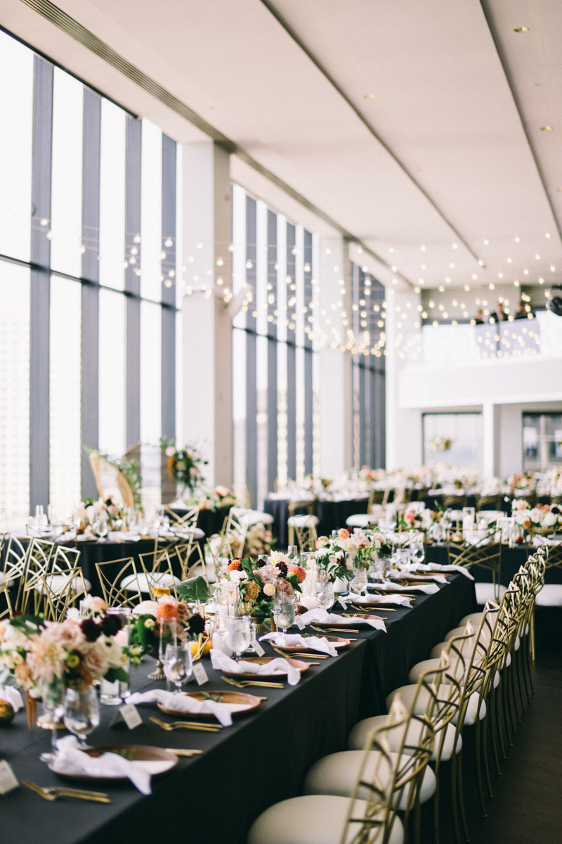 Modern Boston Wedding The state room