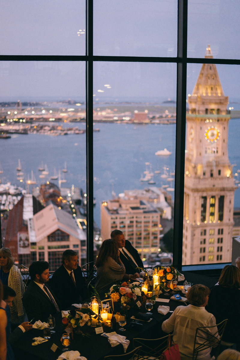 Modern Boston Wedding The state room