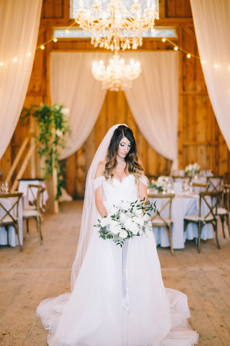 foggy maine wedding in the mountains