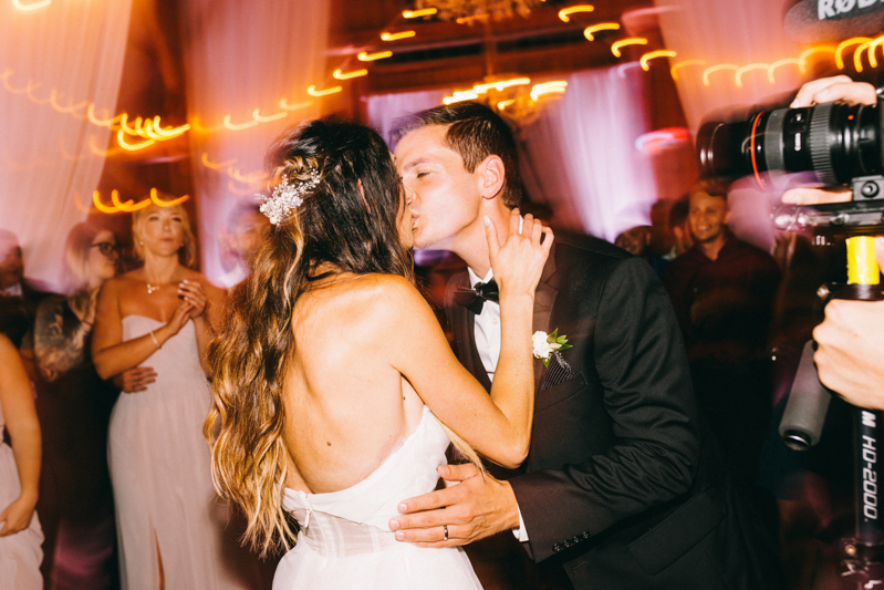 foggy maine wedding in the mountains