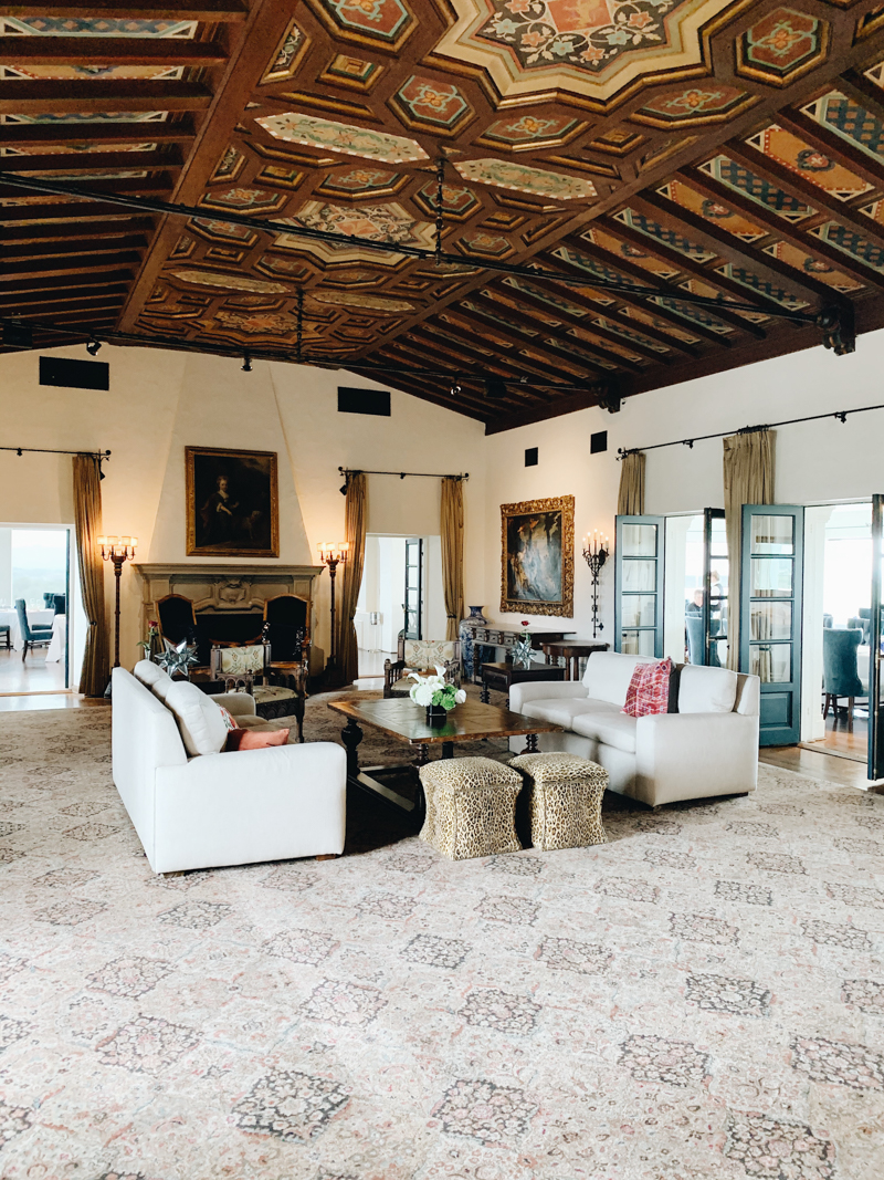wrigley mansion living room