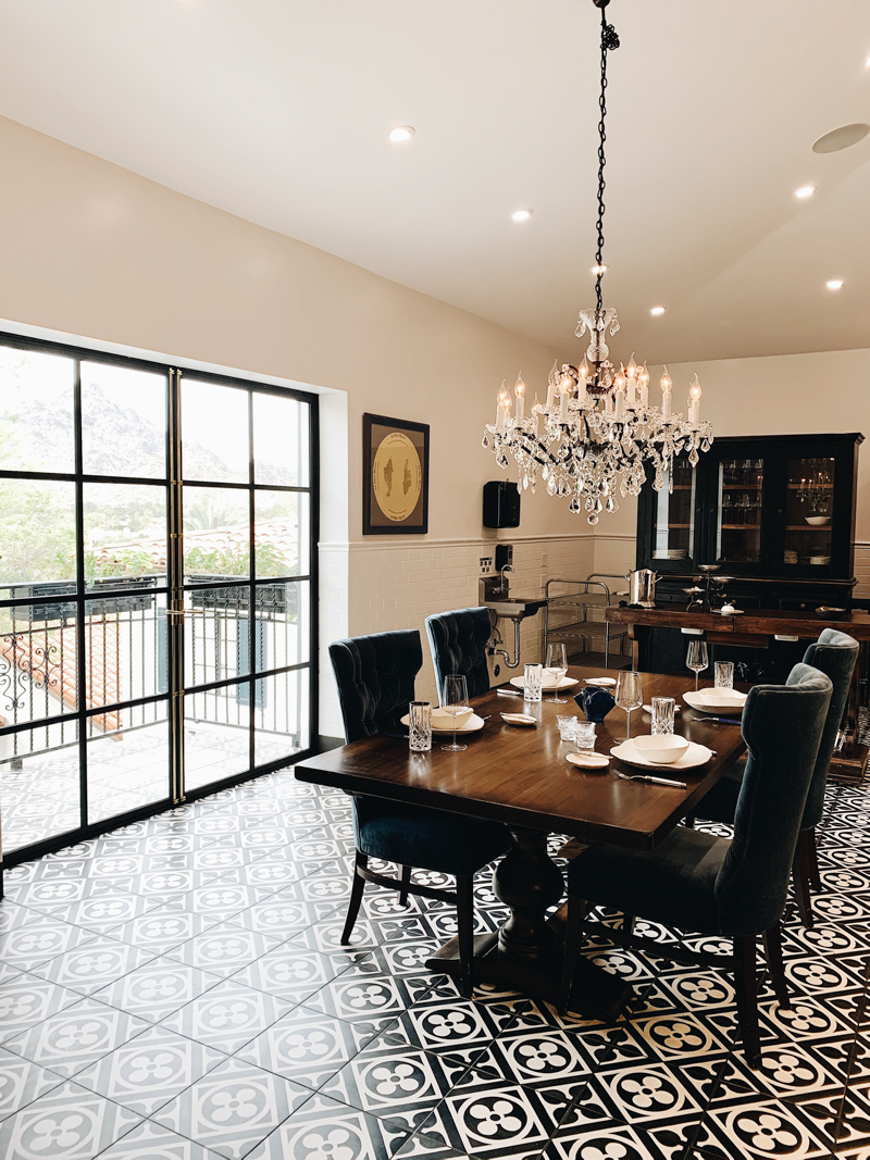 chef's table at wrigley mansion