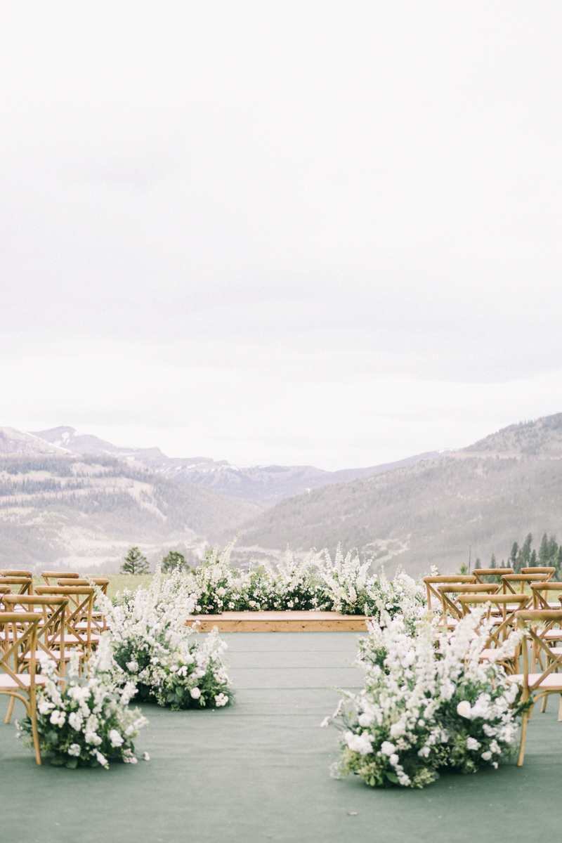 yellowstone club wedding montana the flower hat florist