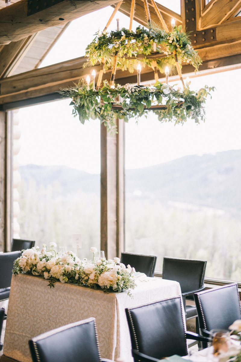 yellowstone club wedding details the flower hat