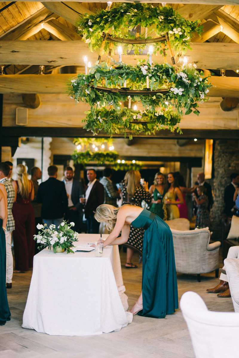 yellowstone club wedding details the flower hat