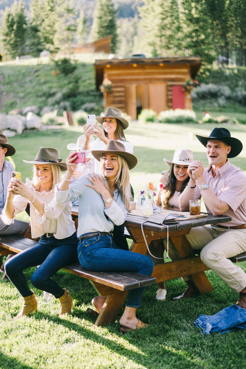 cowboy yellowstone club welcome party big sky montana