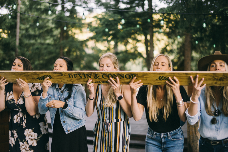 shotski wedding party yellowstone club