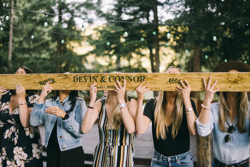 shotski wedding party yellowstone club