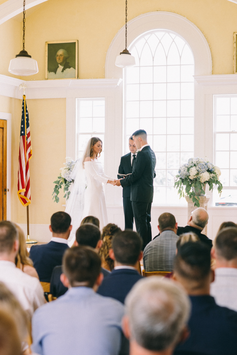 wedding ceremony bailey island maine