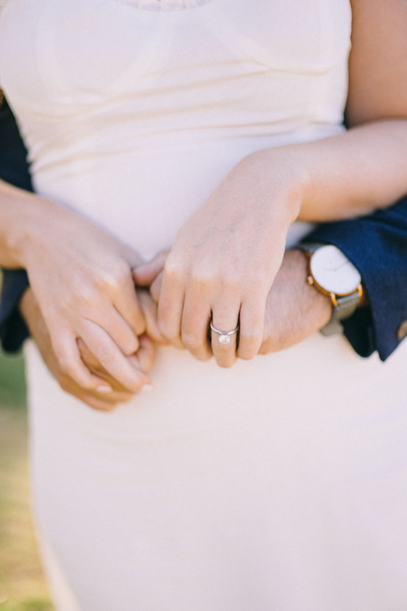 english countryside engagement photos