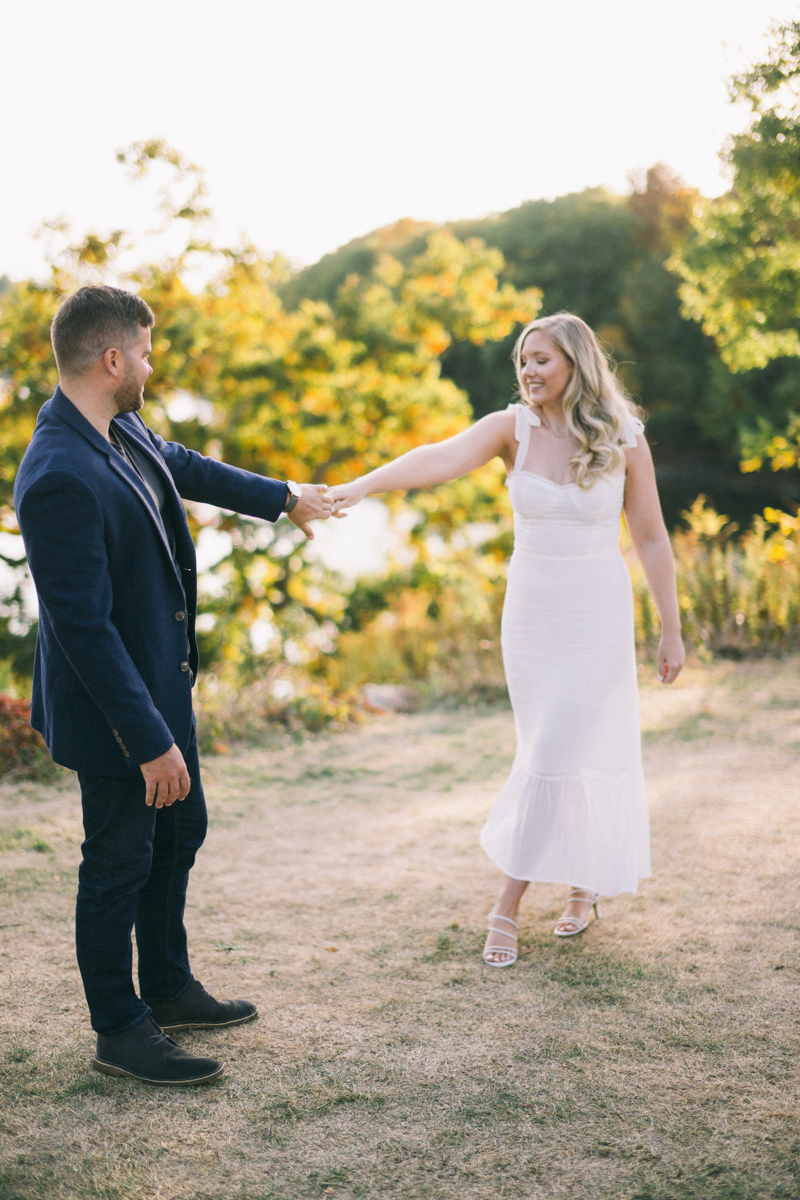 english countryside engagement photos