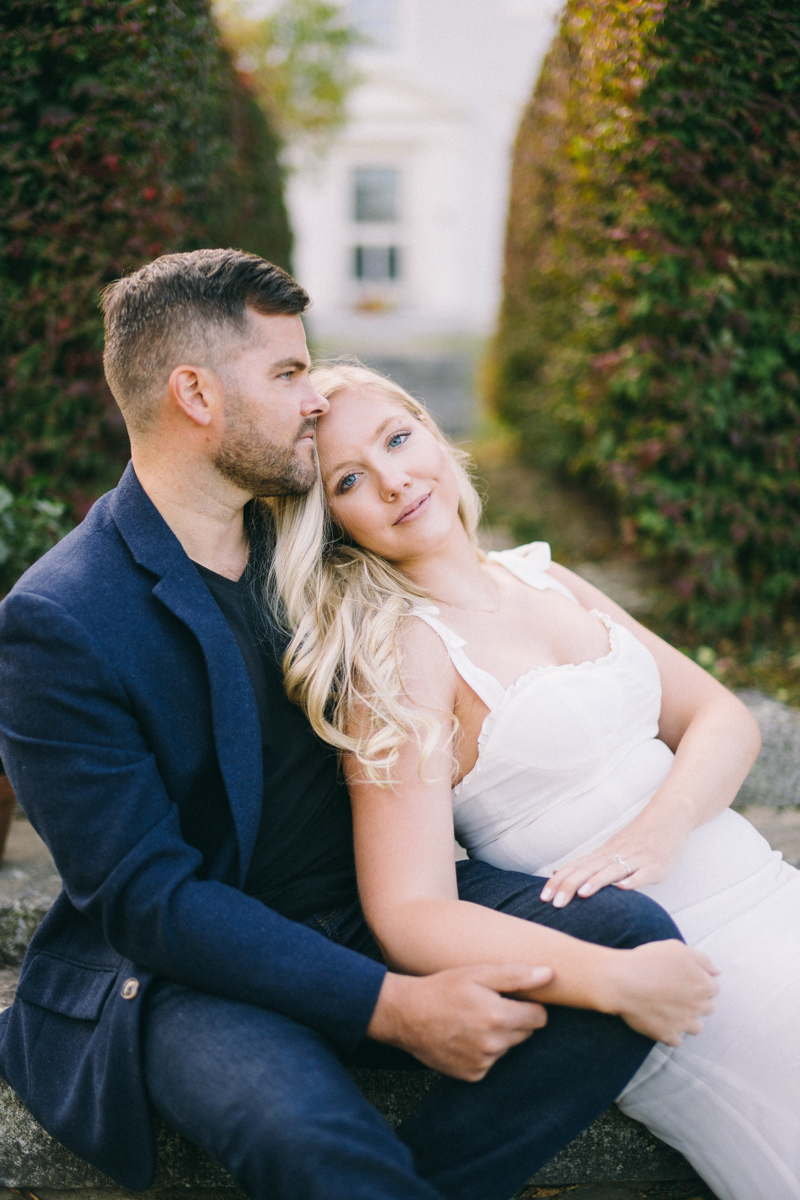 english countryside engagement photos