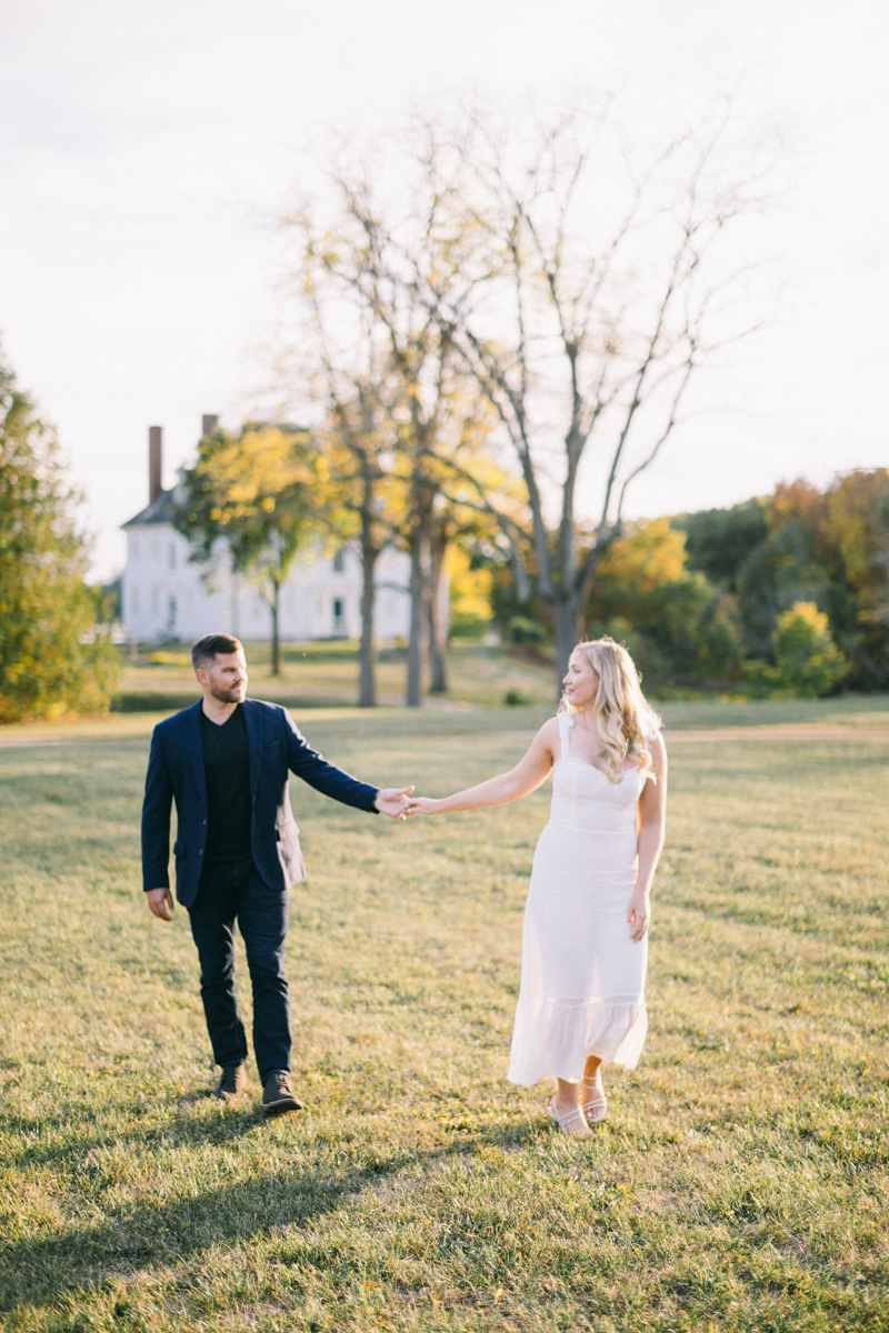 european countryside engagement photos