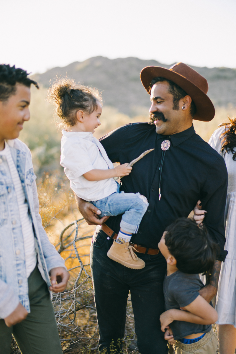 desert family photos