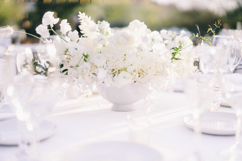 all white wedding decor scottsdale arizona