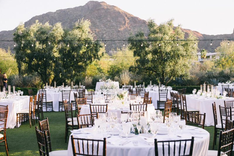 all white wedding el chorro