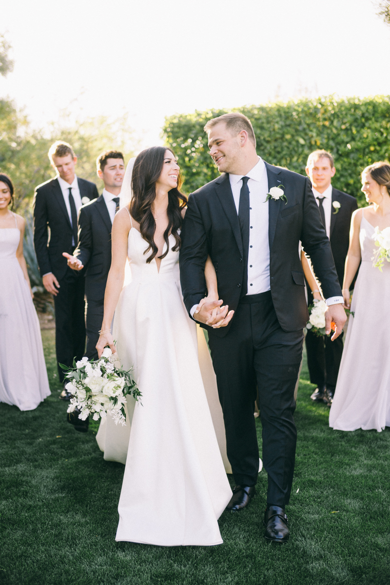 carson garrett bradbury nfl wedding