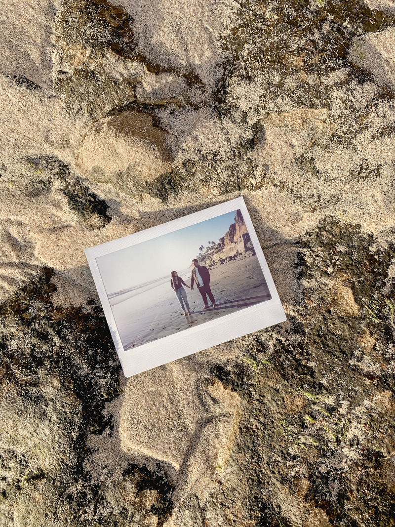 carlsbad cliffs california engagement photos