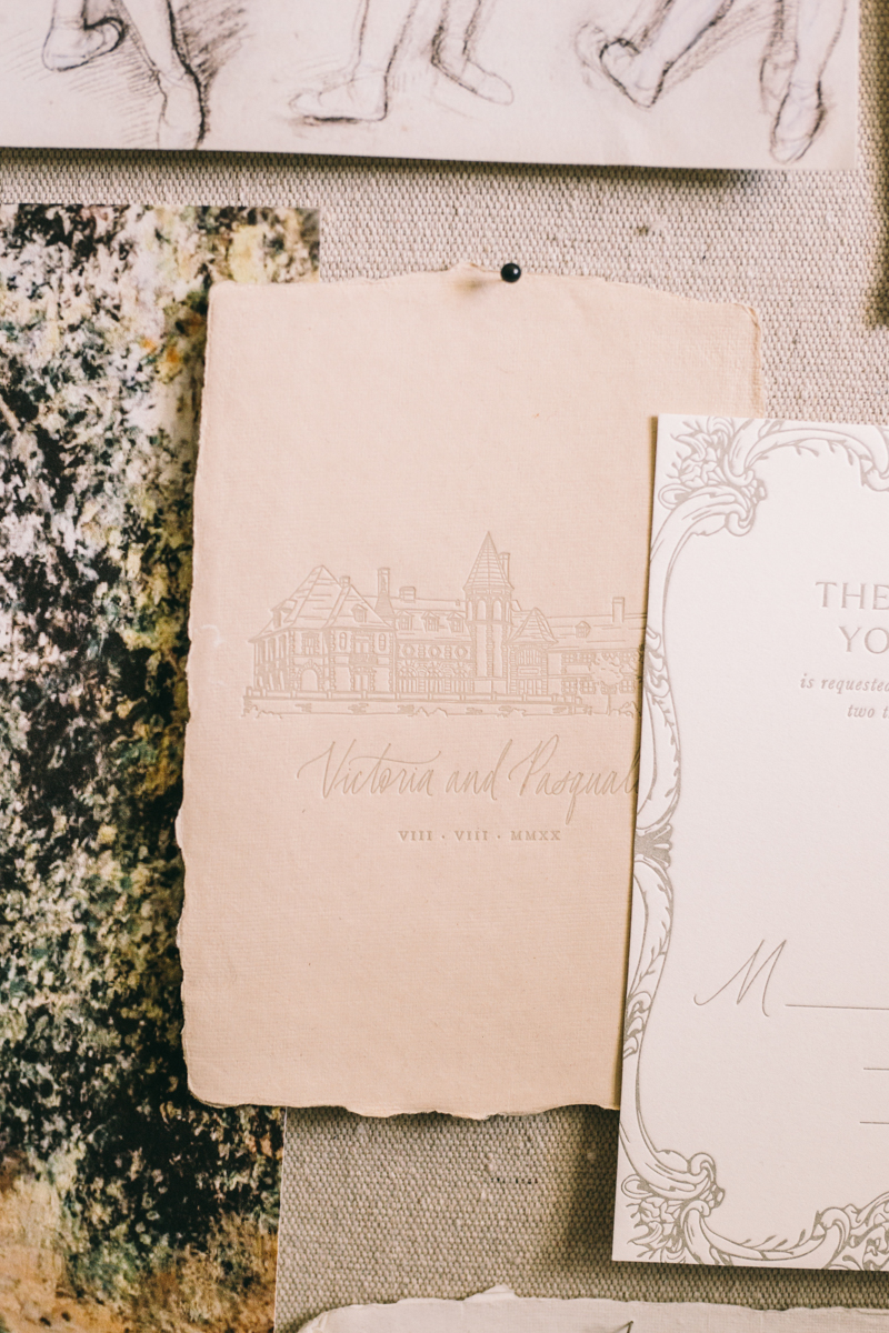 european wedding stationery