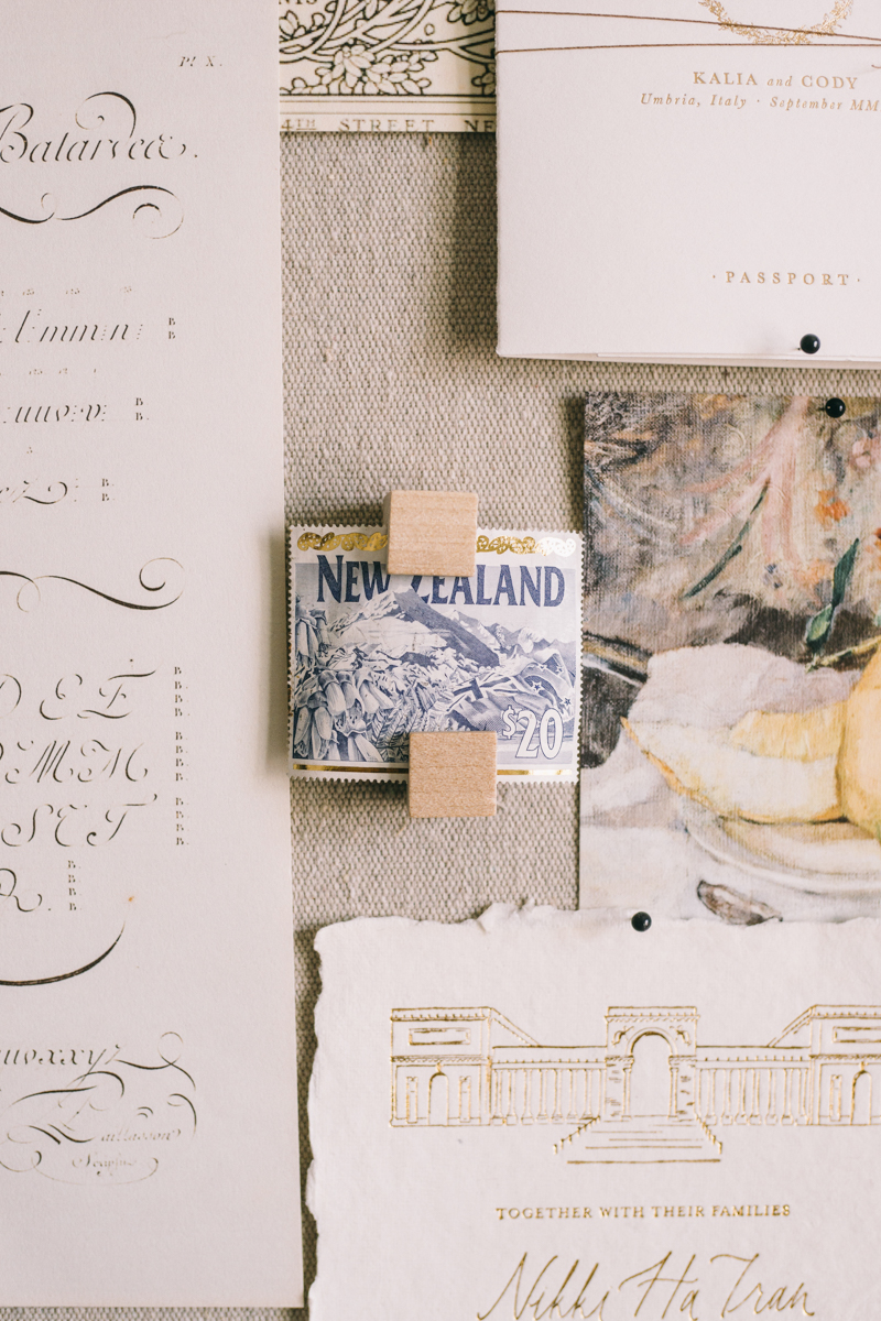 new zealand wedding stationery