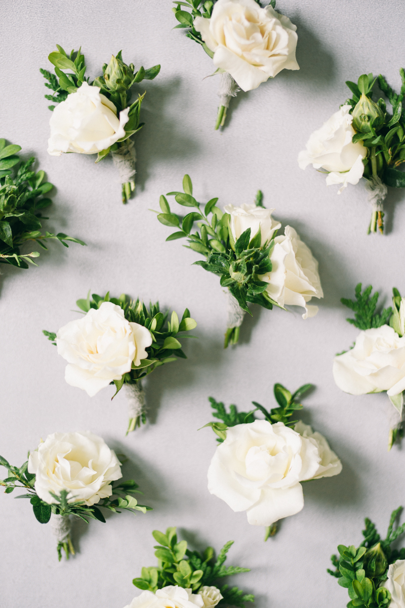 green lori wedding florals