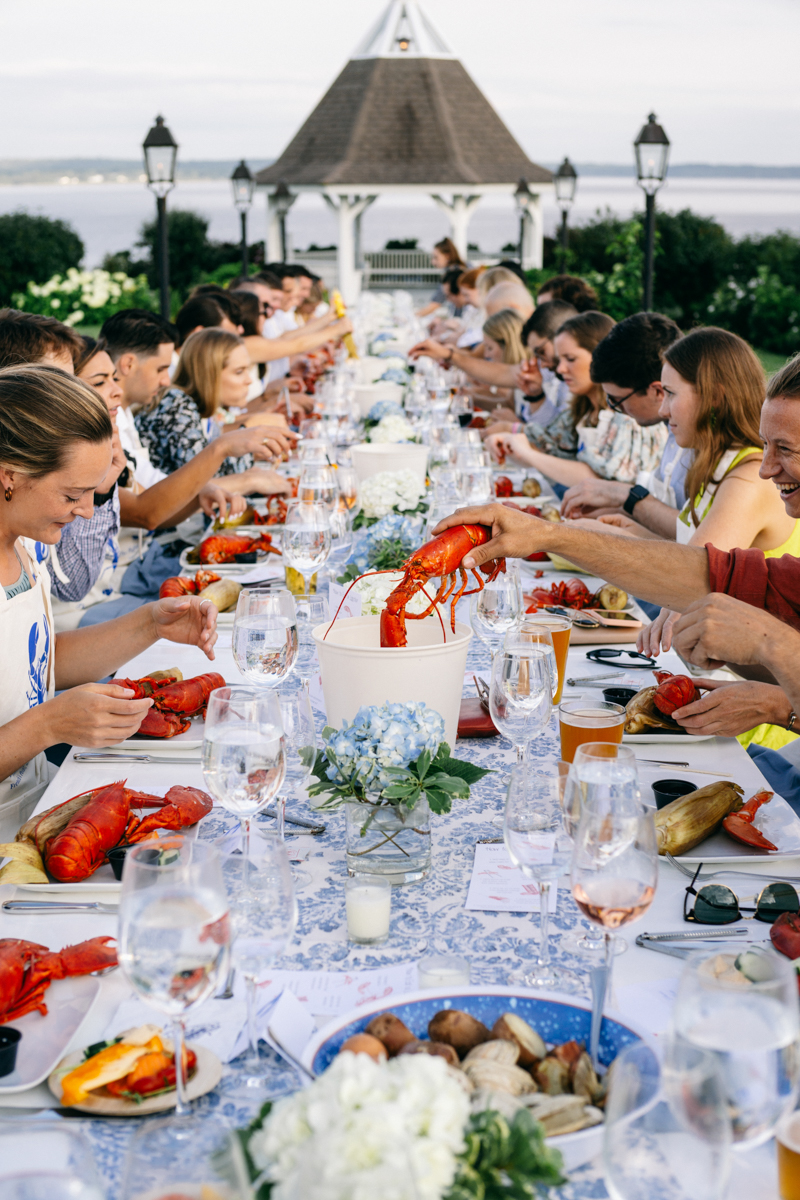 maine lobster bake welcome dinner