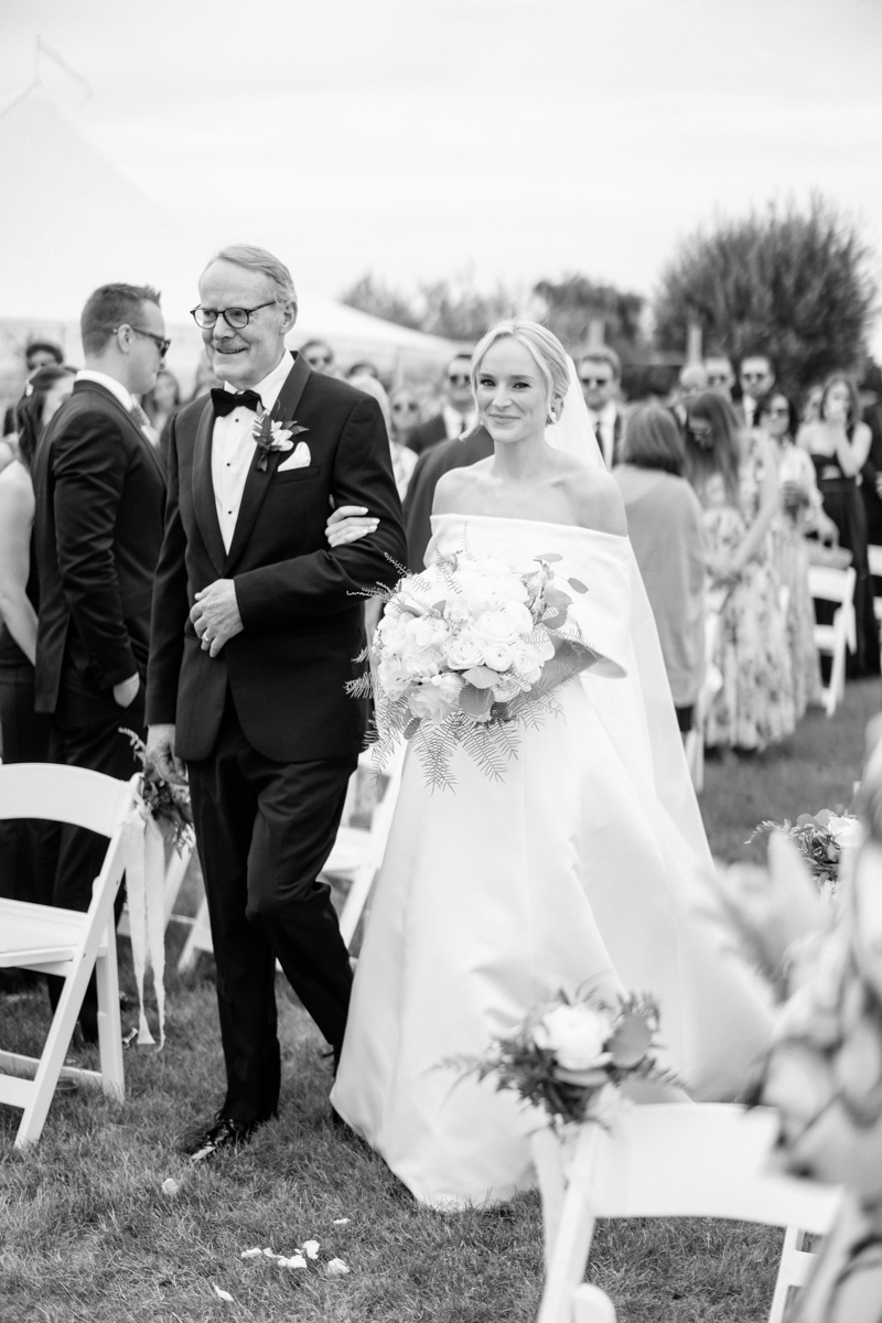 french's point maine wedding ceremony