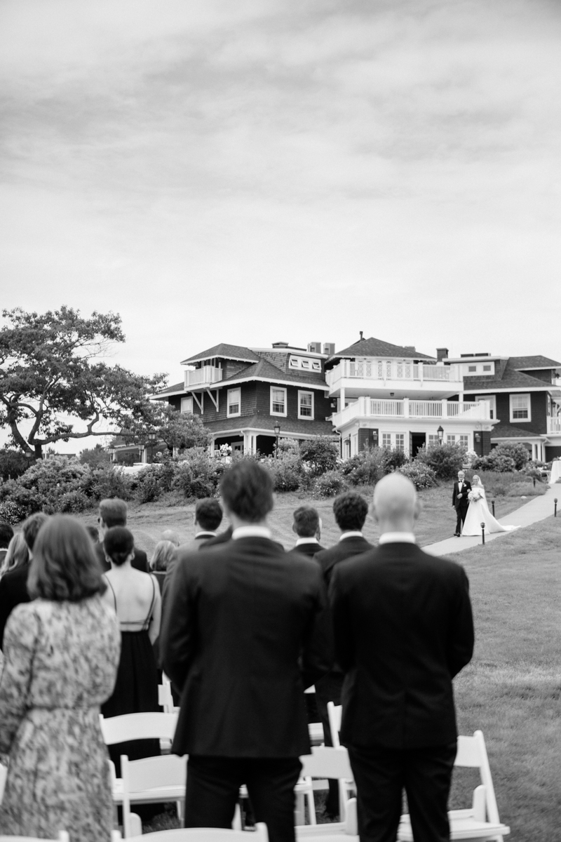 french's point maine wedding ceremony