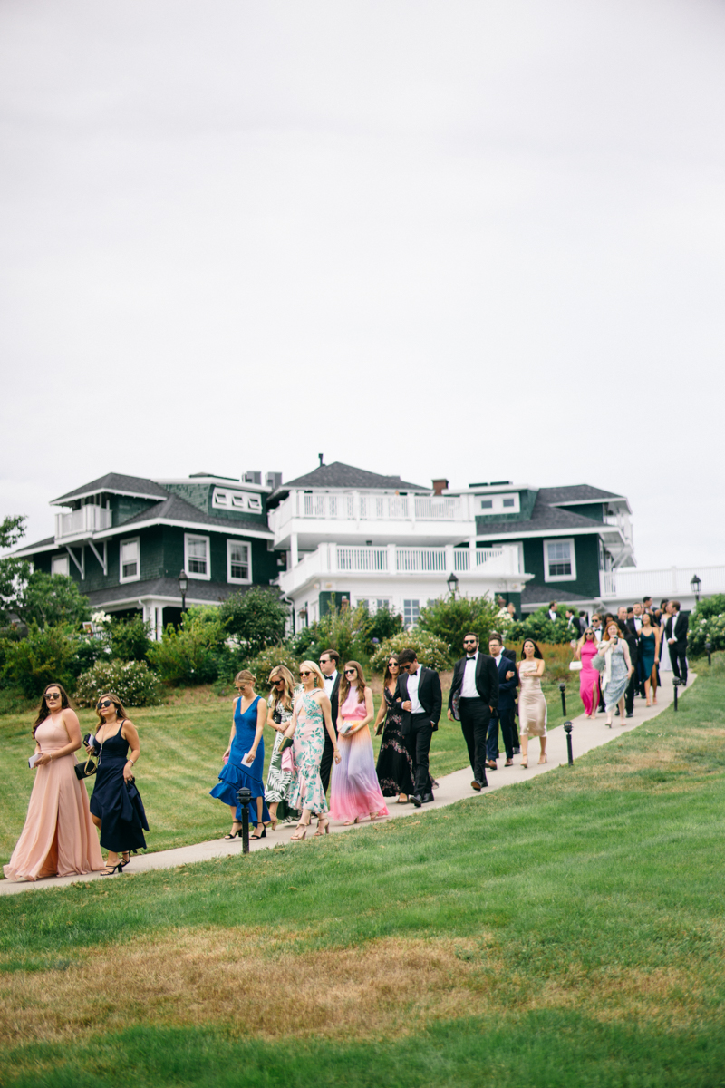 french's point maine wedding ceremony