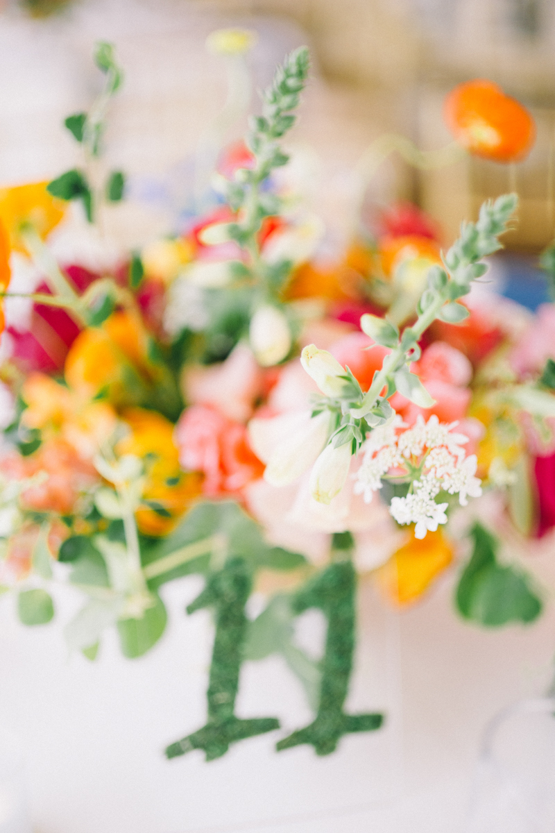 bright colorful wedding newport rhode island