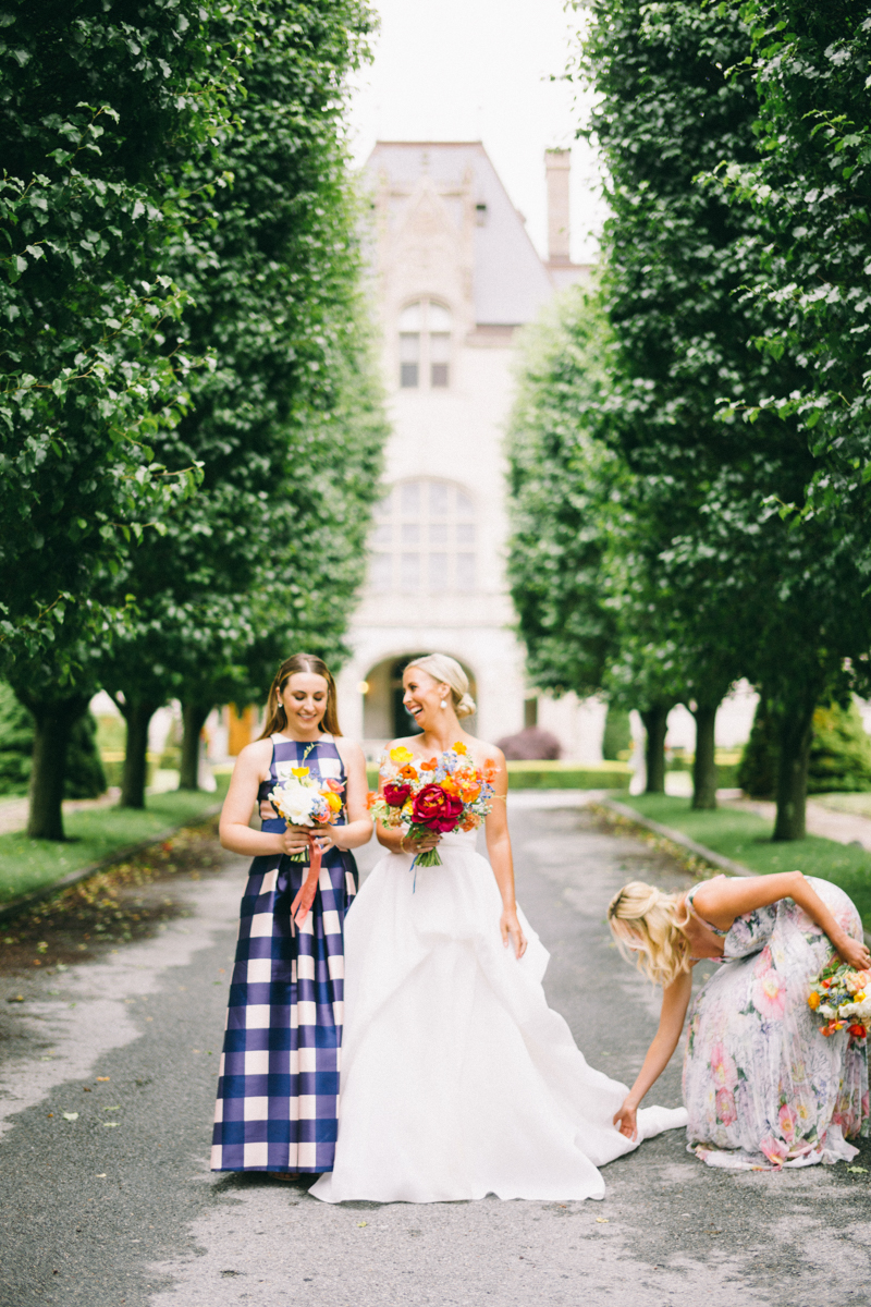 slim aarons inspired wedding newport rhode island