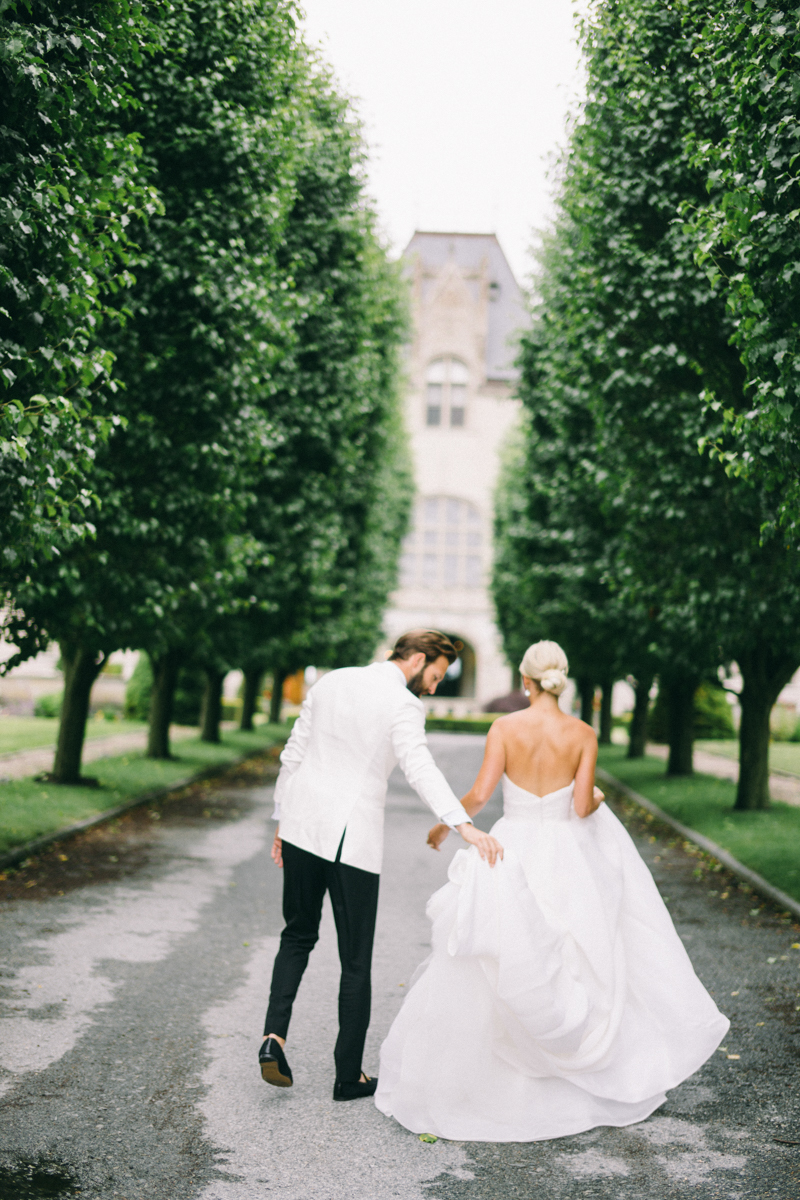 slim aarons inspired wedding newport rhode island