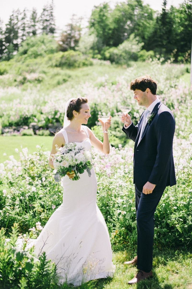 lupine field wedding photos