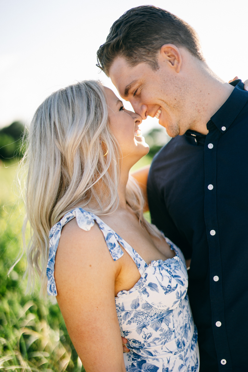 gloucester Massachusetts private estate engagement photos