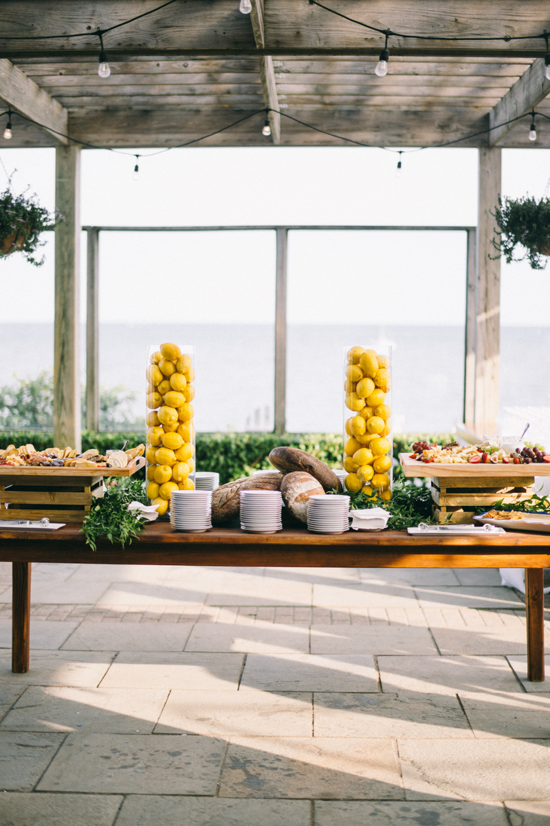 lemon themed wedding