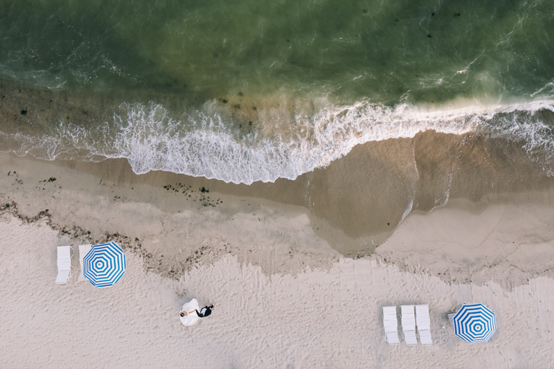 drone cape cod wedding