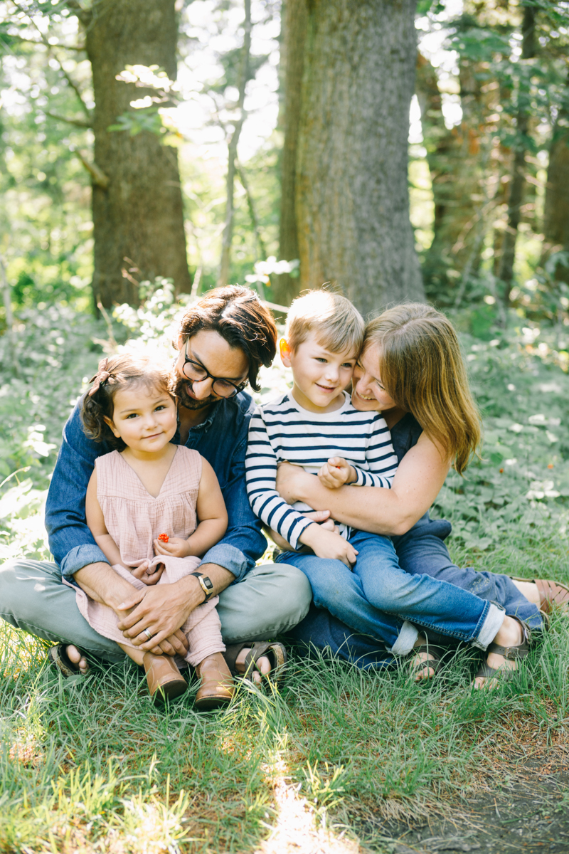 family woods photo session