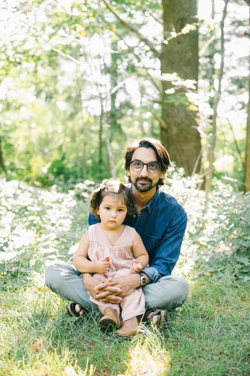 family woods photo session