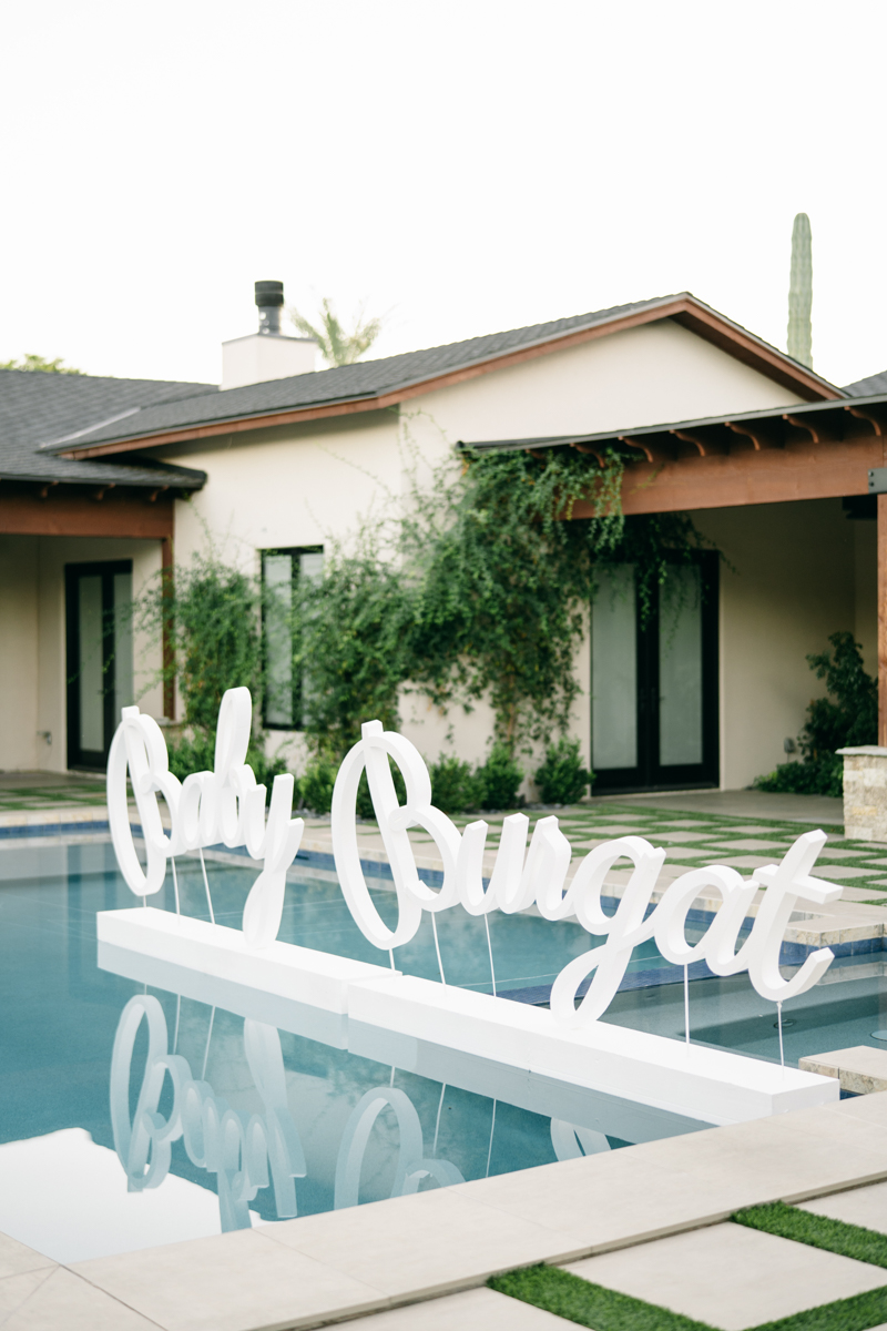 floating pool decor