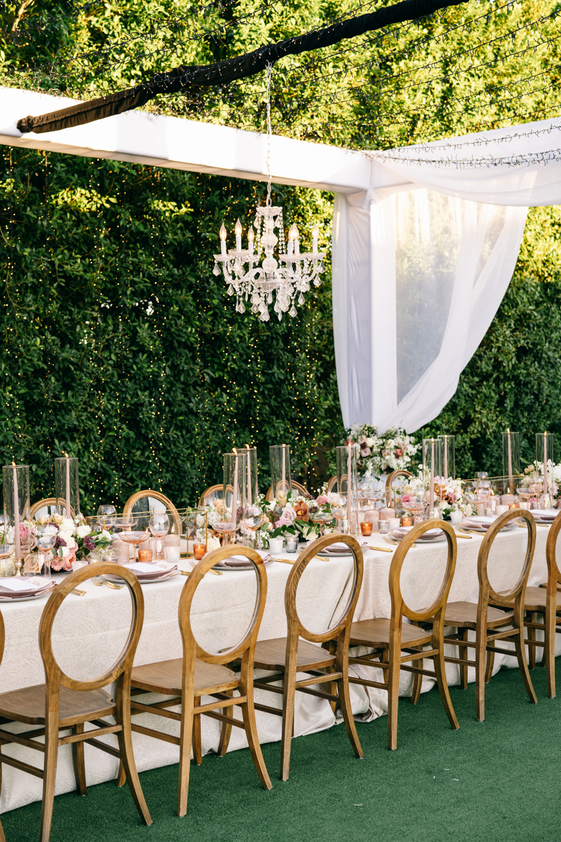 elegant backyard party scottsdale