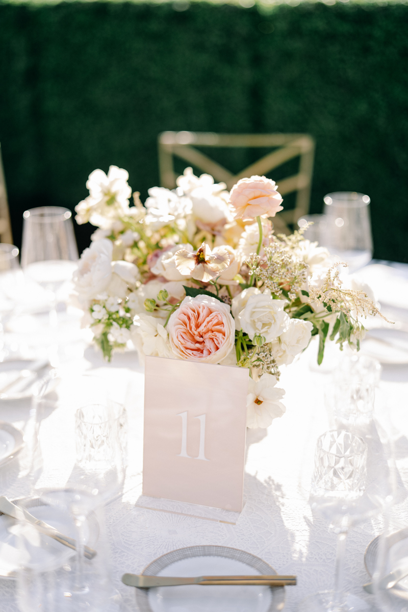 elegant pink gold wedding mandy marie events