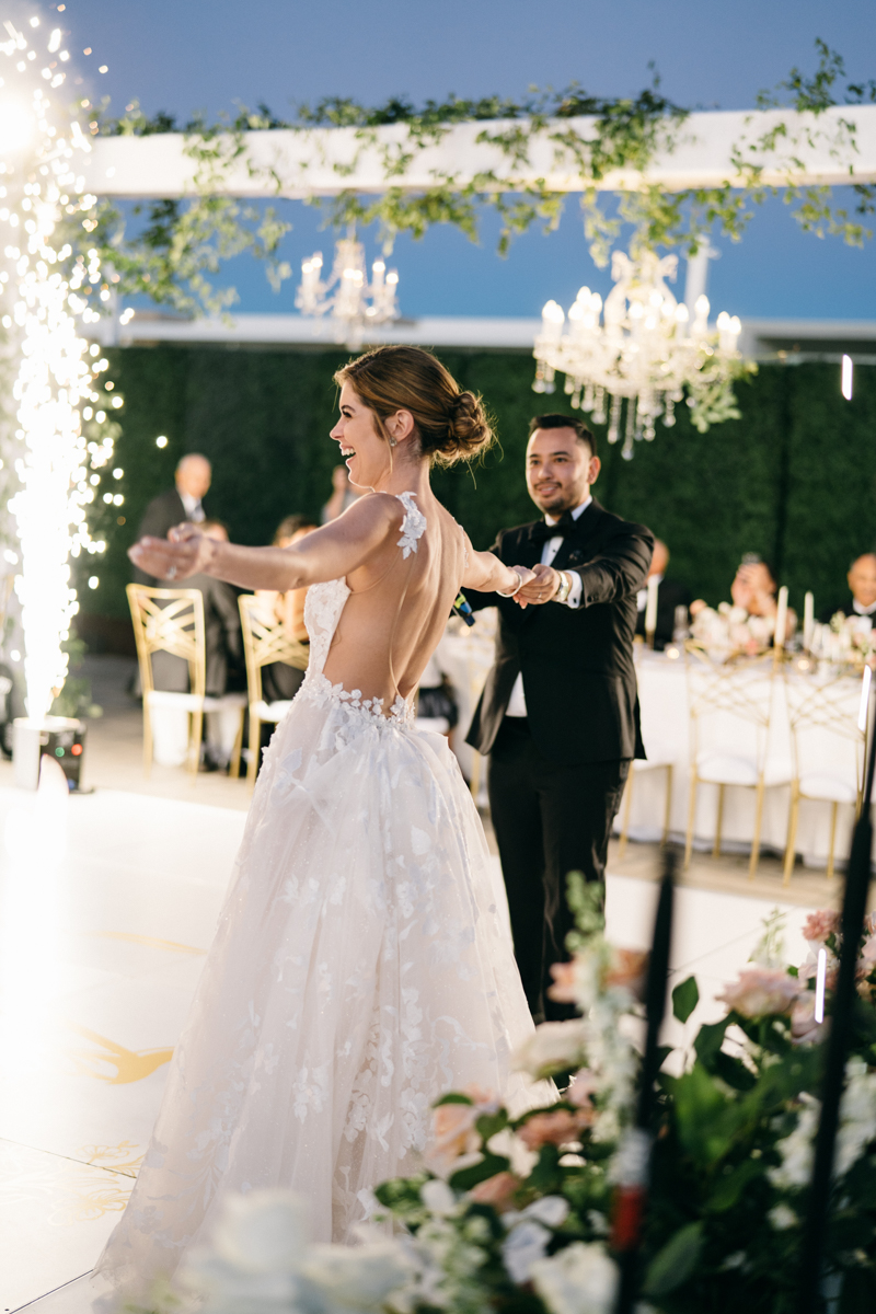 mountain shadows rooftop wedding