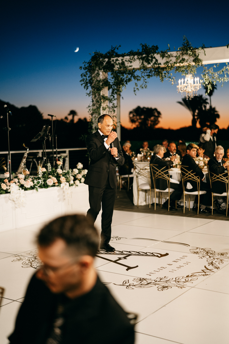 mountain shadows rooftop wedding