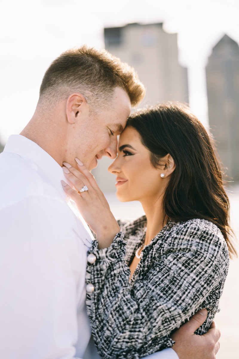 des moines iowa engagement session