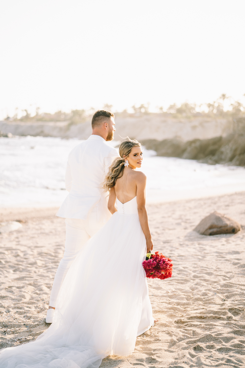 bride and groom portraits