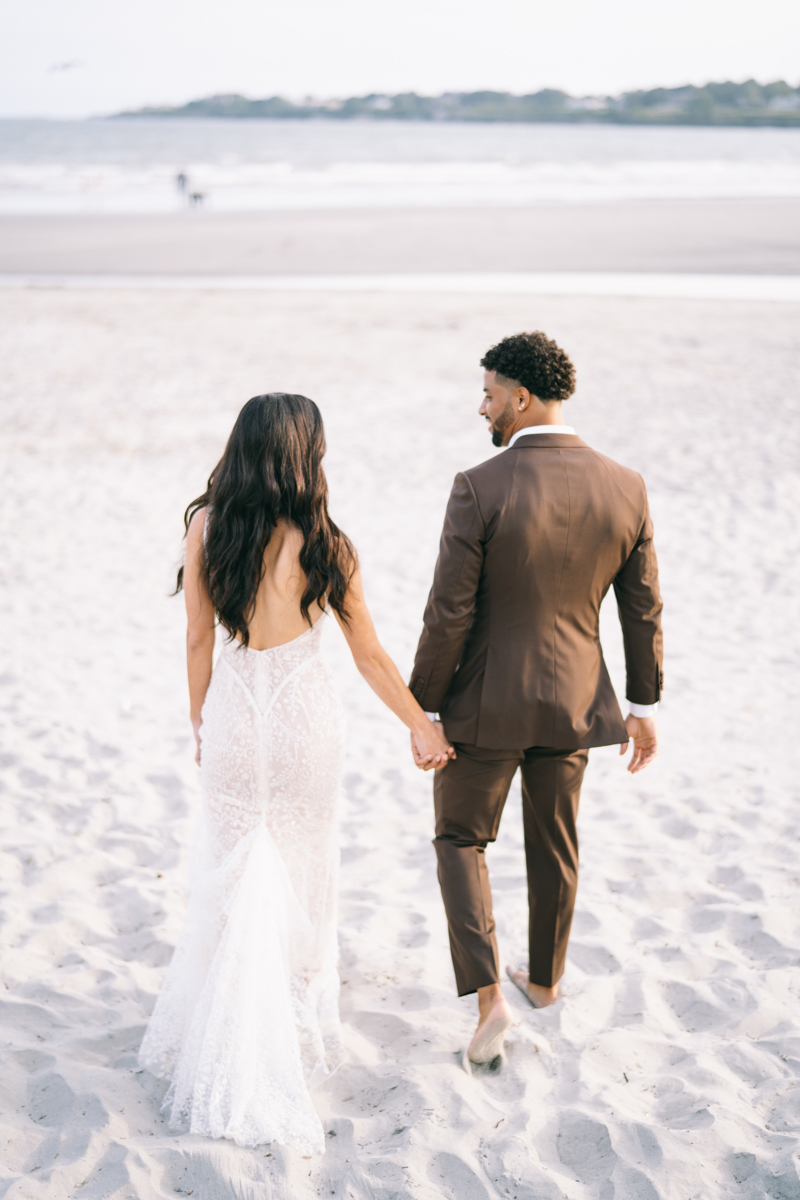 newport beach photos of bride and groom