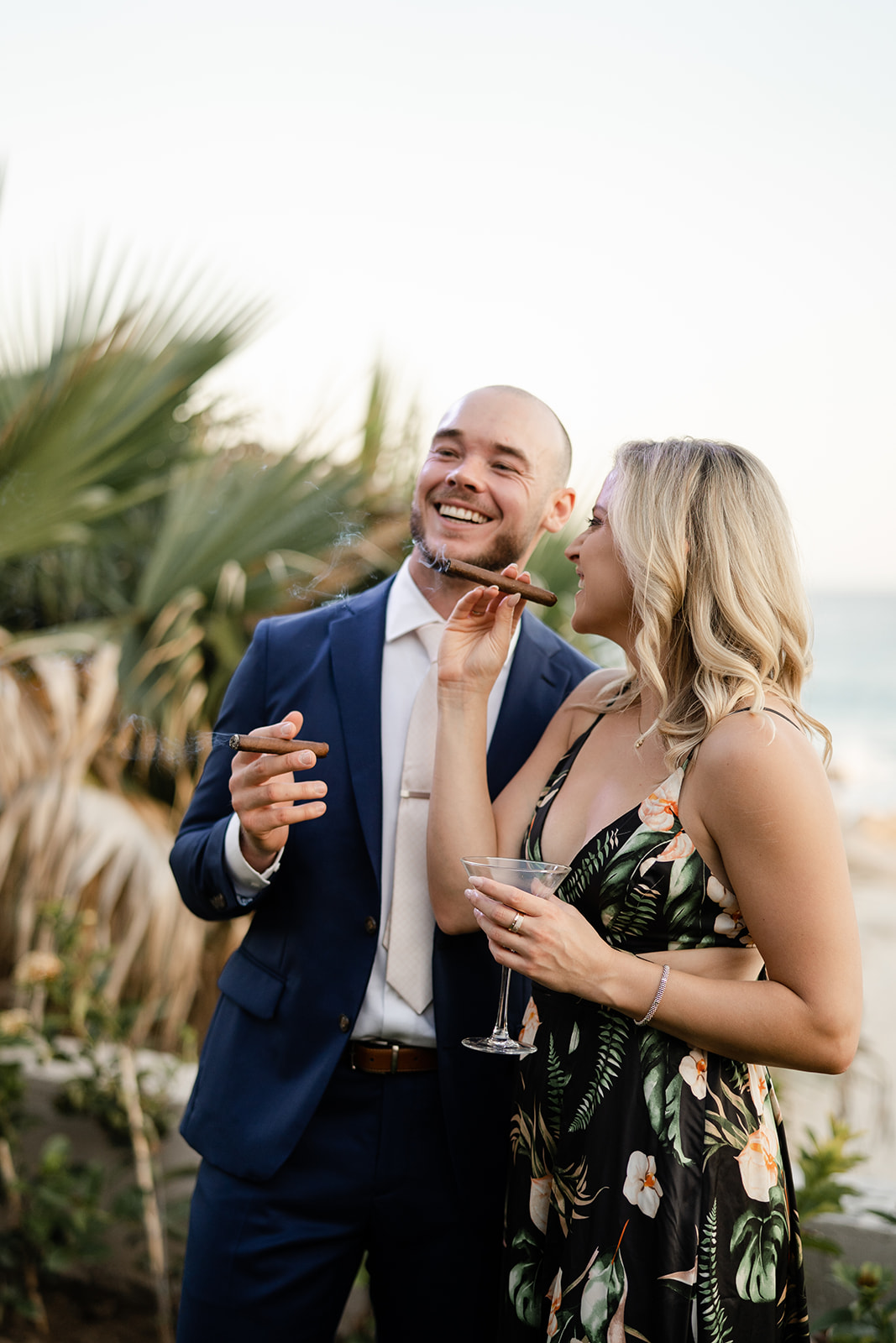 cocktail hour cabo mexico wedding