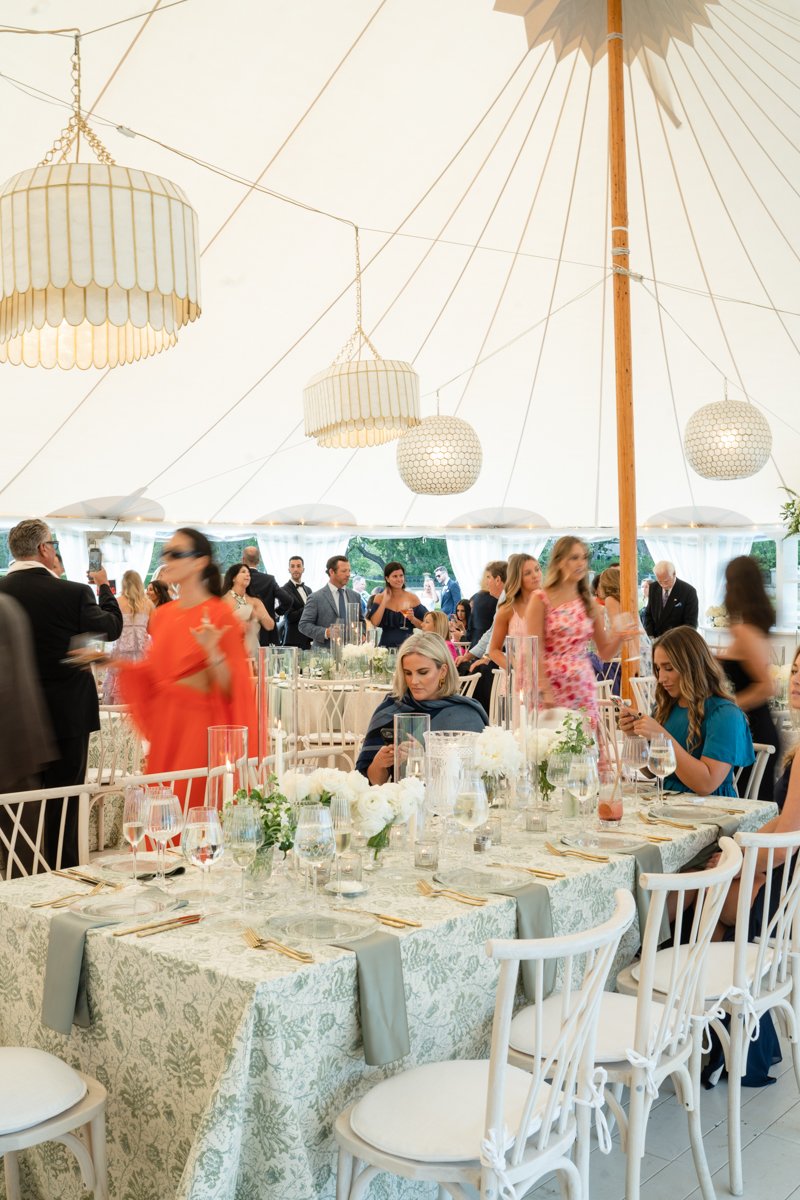 guests entering reception