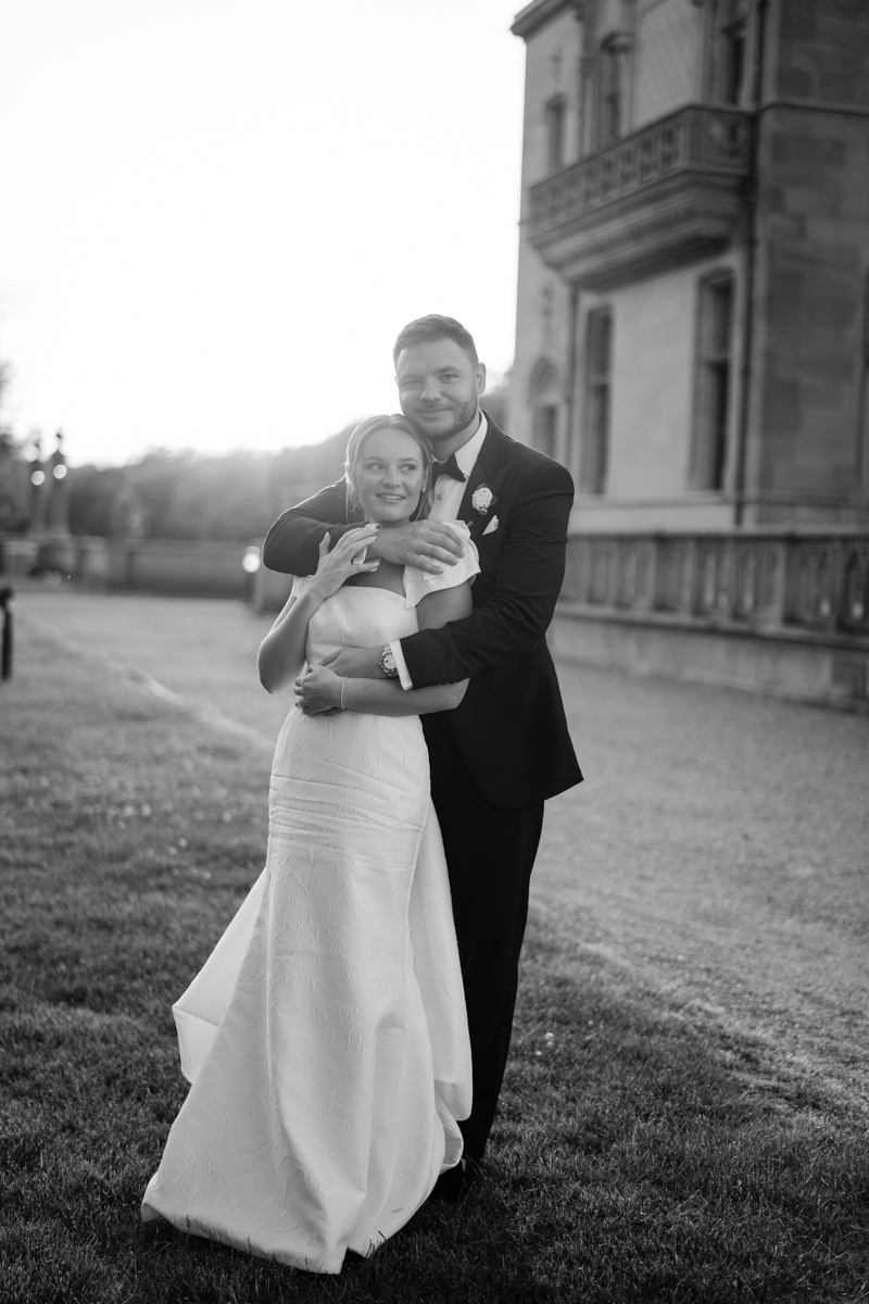 ochre court bride and groom portraits