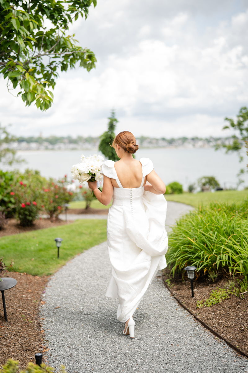 bride at the chanler Newport ri